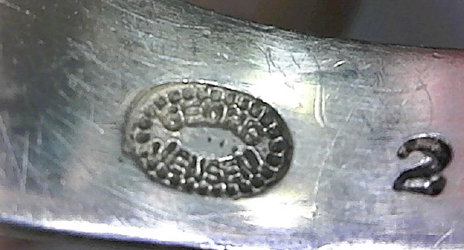 Vintage 925 Sterling Silver MCM Georg Jensen 221 Designer Ring 6