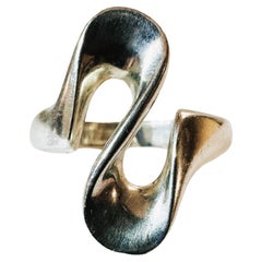 Anello d'epoca in argento 925 MCM Georg Jensen 221 Designer