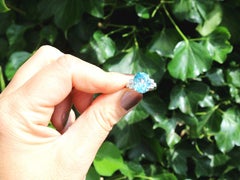 Vintage 9.82 Carat High Zircon and Diamond Platinum Engagement Ring