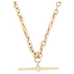 Vintage 9ct Albert Chain, c.1964