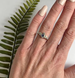 Vintage 9ct Gold, Enamel RAF and Diamond Ring, Circa 1940s