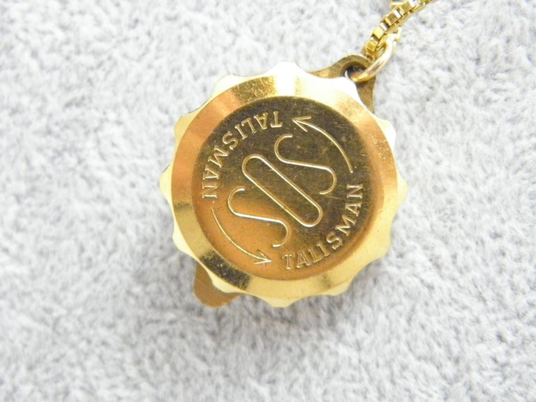 9ct gold sos talisman bracelet clearance