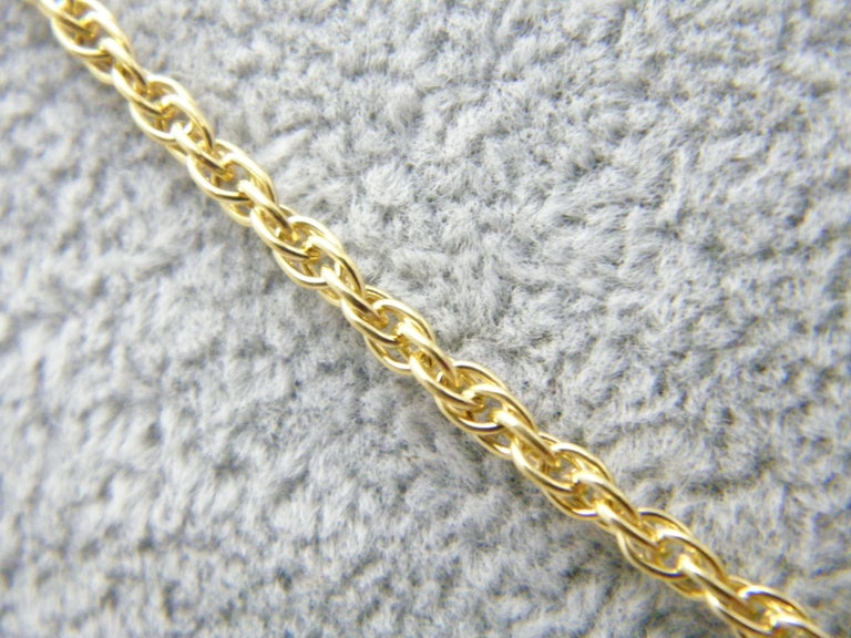 Vintage 9ct Gold Heavy Prince of Wales Rope Necklace Twist Chain 375 ...