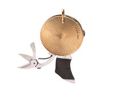 Vintage 9ct Gold Multi Tool Pendentif Knife Scissors File London 1973, novelty