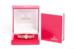 Vintage 9ct Gold Omega Ladies Wristwatch