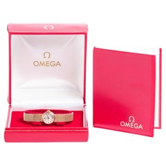 Vintage 9ct Gold Omega Ladies Wristwatch