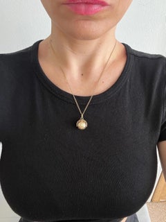 Vintage 9ct Gold on Silver Masonic Ball Fob Circa 1970s