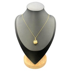 Vintage 9ct Gold on Silver Masonic Ball Fob Circa 1970s