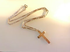 Vintage 9ct Gold Religious by Smith & Pepper Necklace