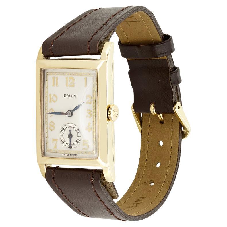 Reloj Rolex vintage de oro de 9 ct, c.1940s