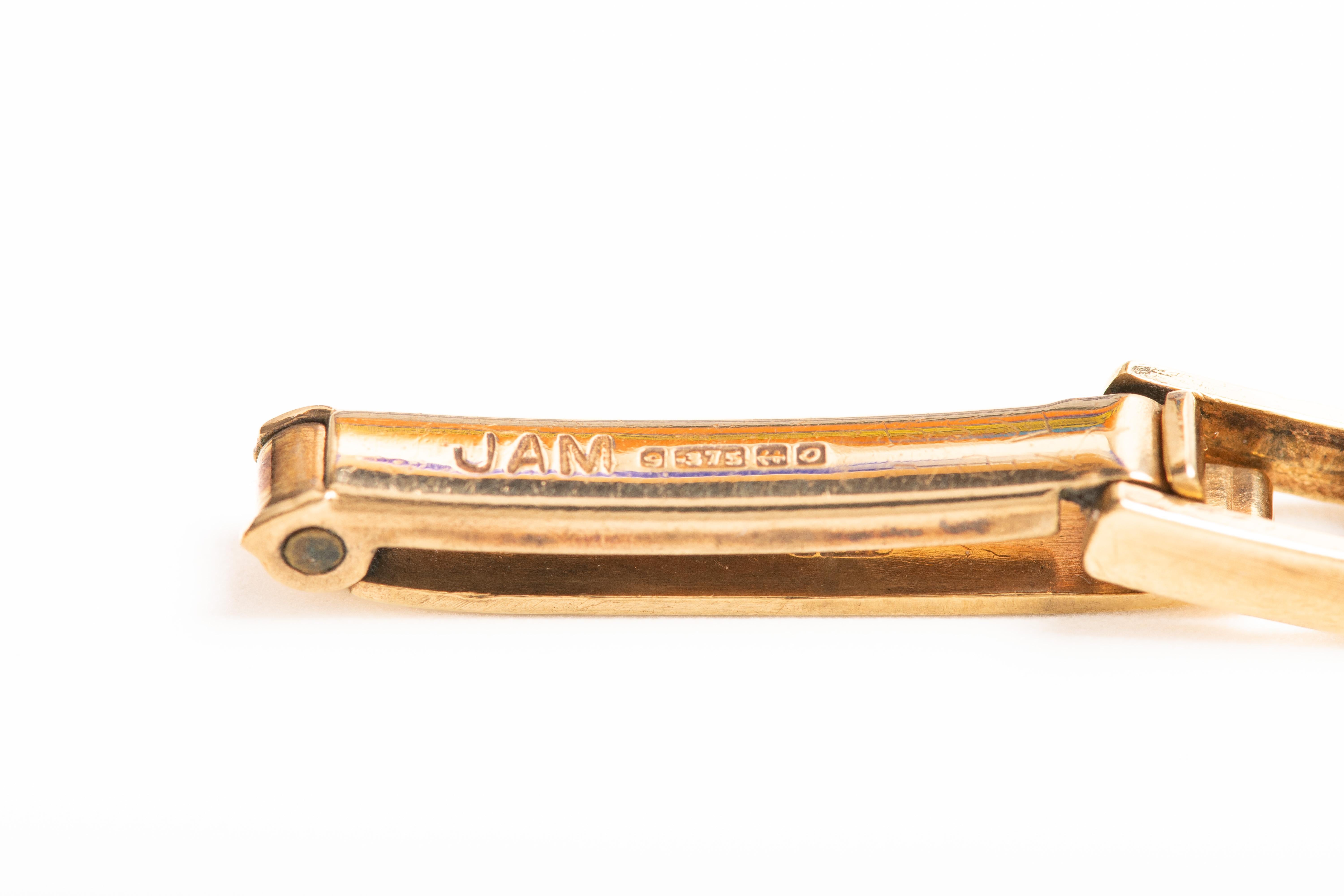 Vintage 9ct Omega Goldarmband-Armbanduhr, Vintage 5