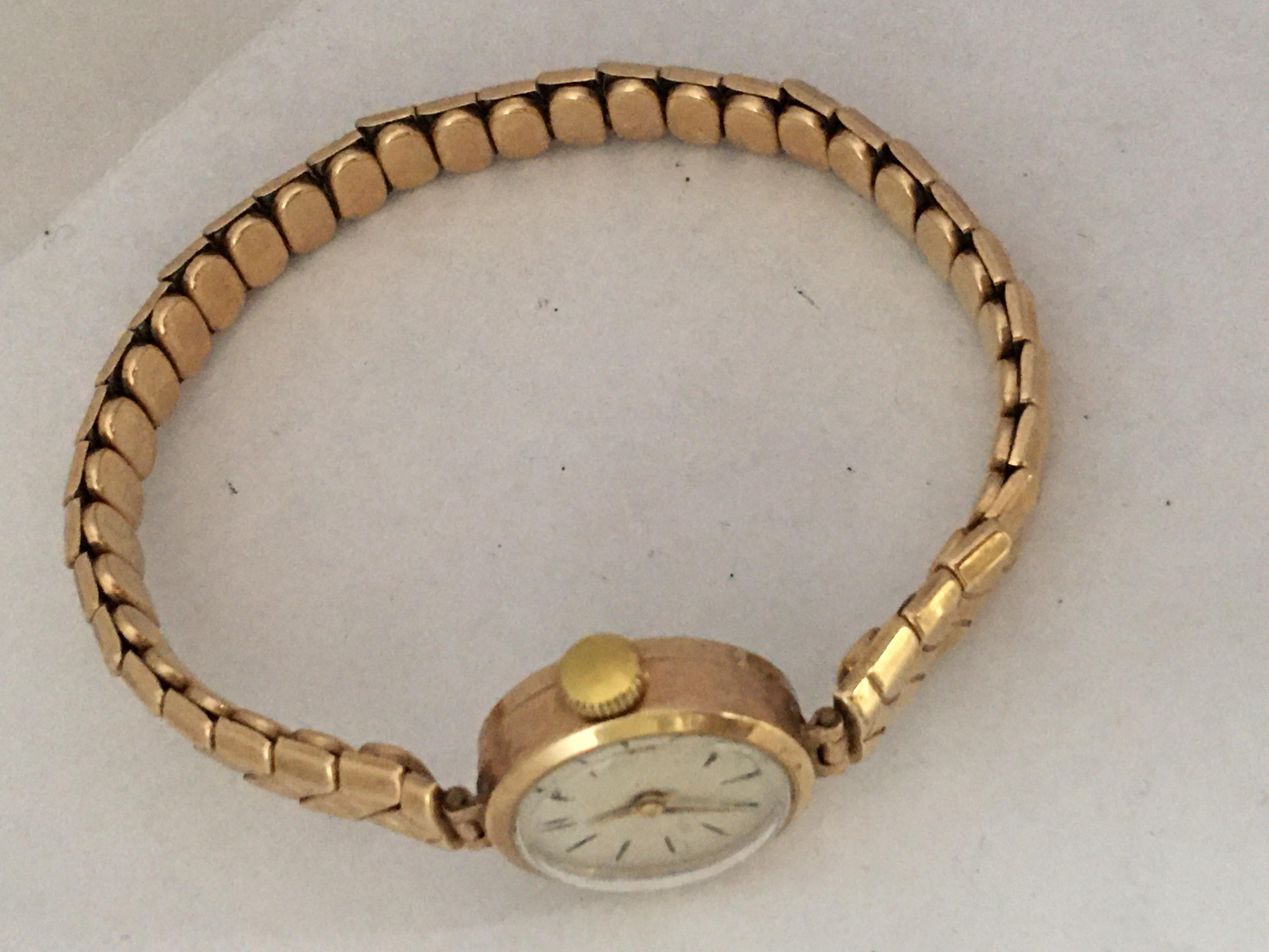 rolled gold watch strap