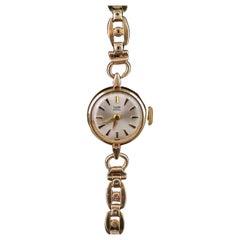 Orologio da polso vintage Tudor Royal da donna in oro 9k
