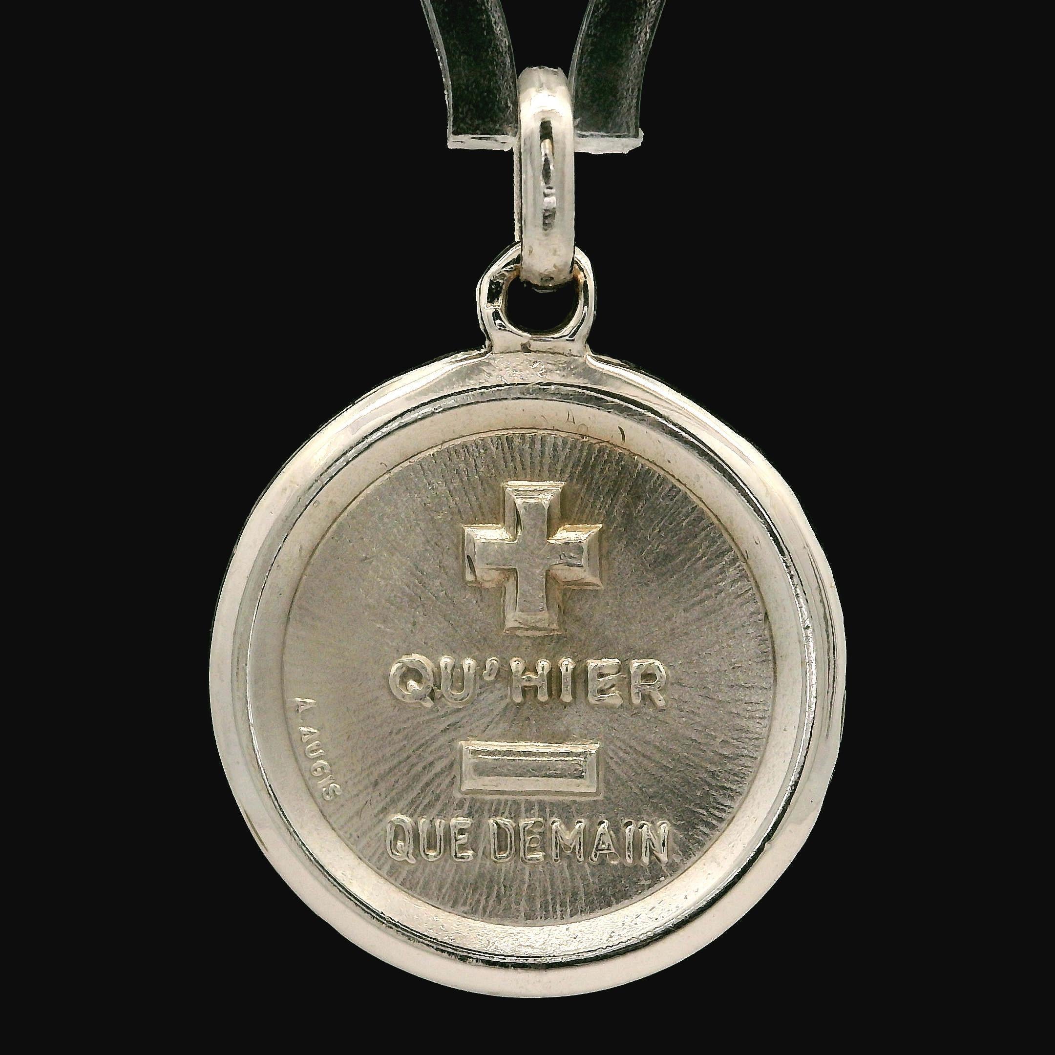 Vintage A. Augis 18k White Gold 