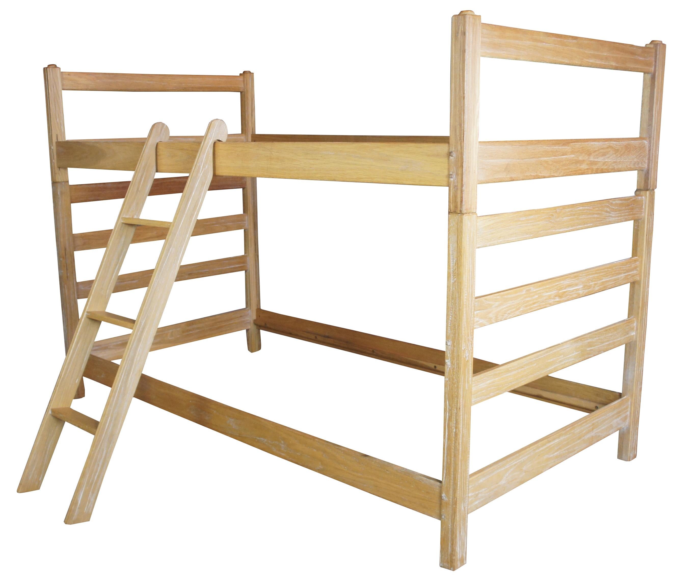 ranch oak bunk beds