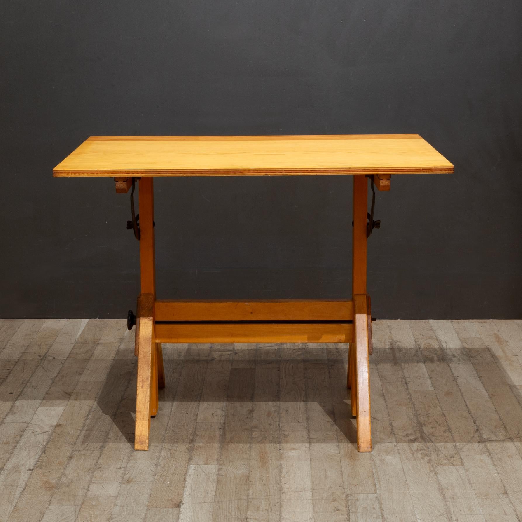 Vintage A. Lietz Co. Table à dessin c.1940-1950 en vente 3