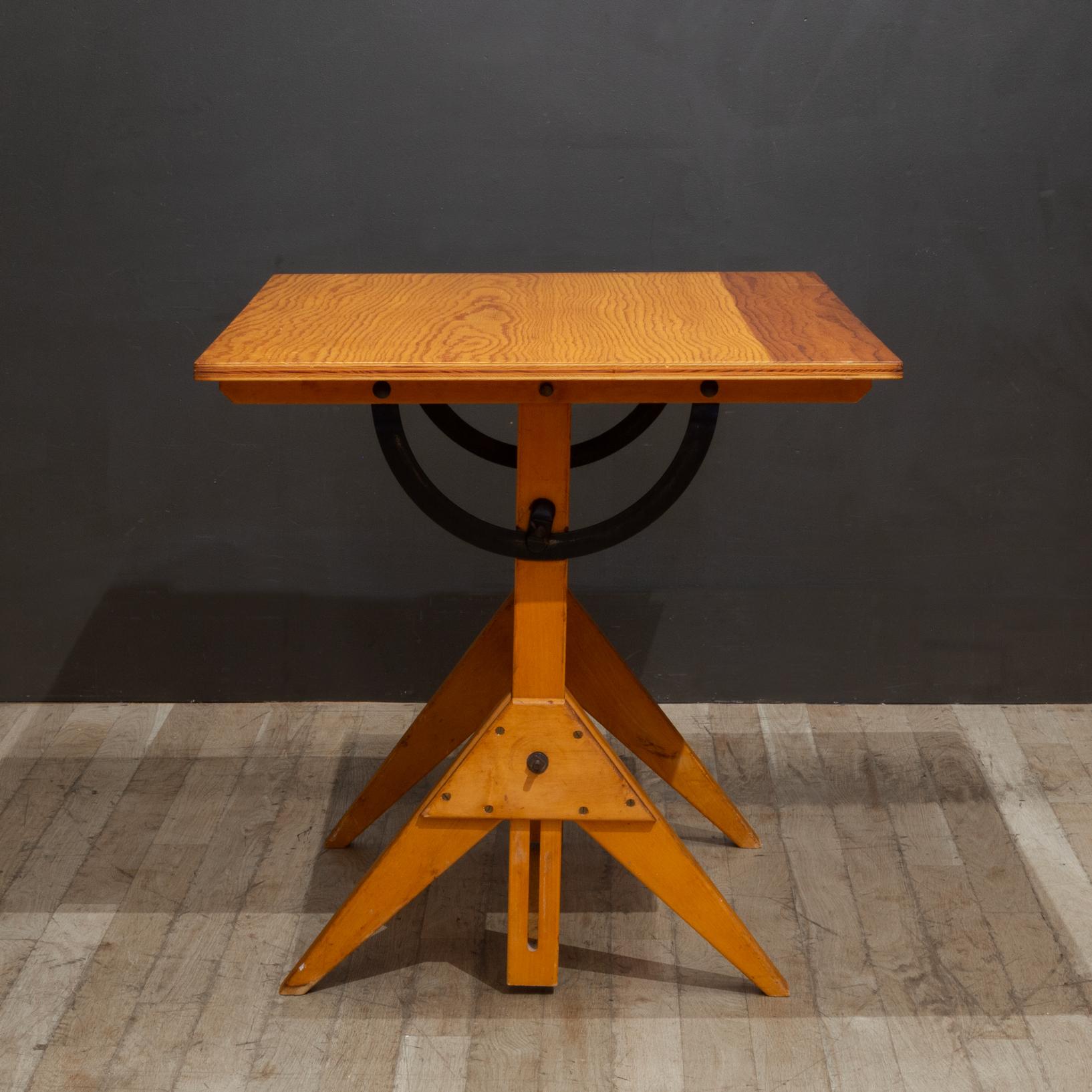 Américain Vintage A. Lietz Co. Table à dessin c.1940-1950 en vente