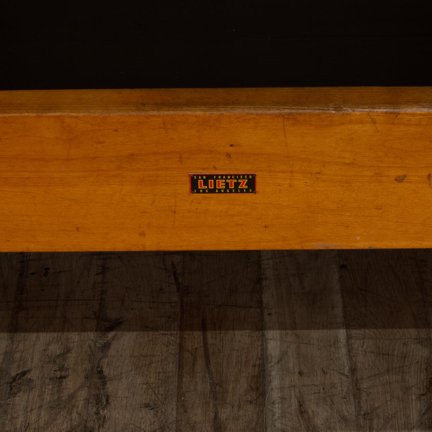 Vintage A. Lietz Co. Table à dessin c.1940-1950 en vente 1