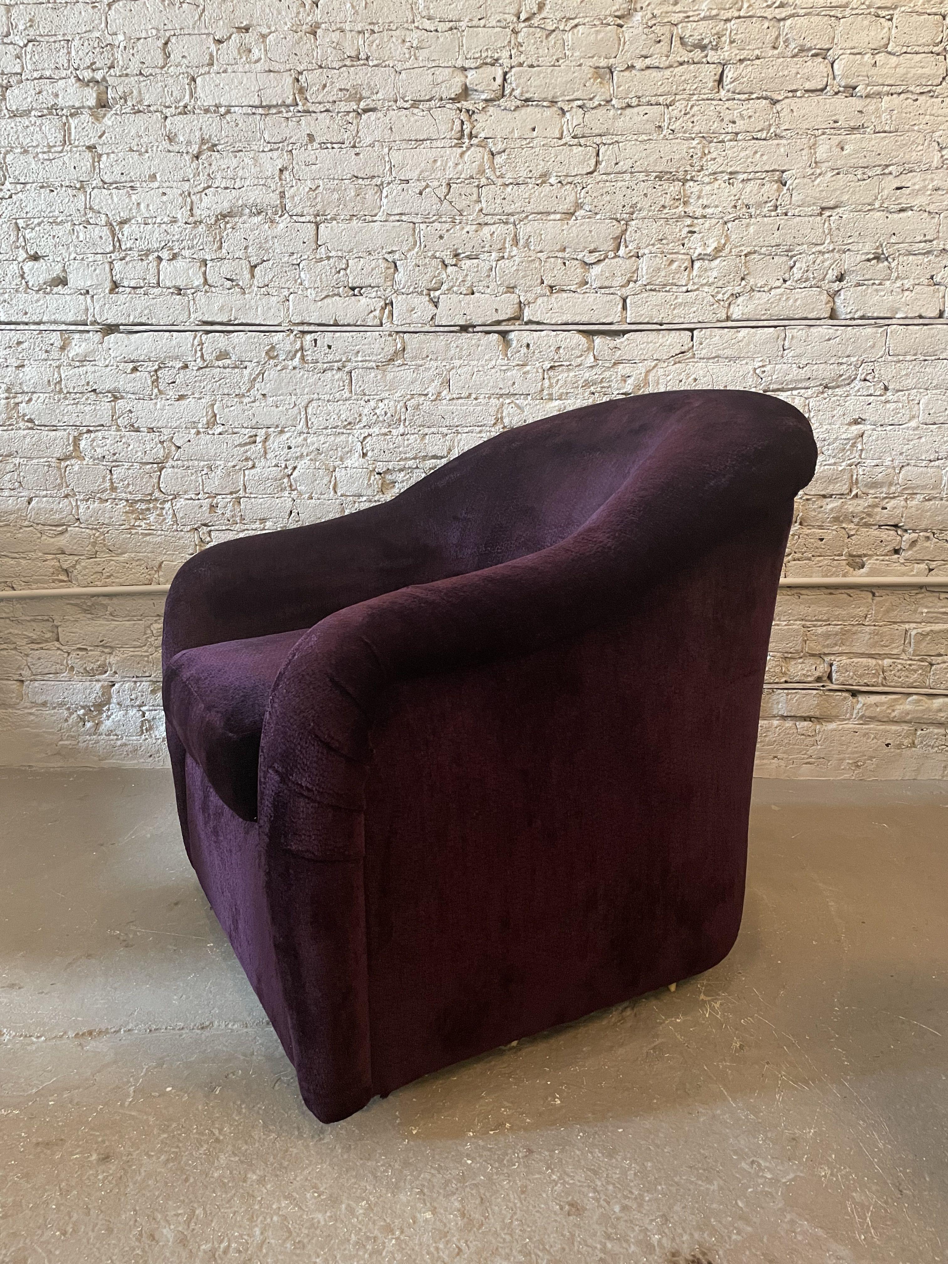 Vintage A Rudin Swivel Chairs In Good Condition In Chicago, IL