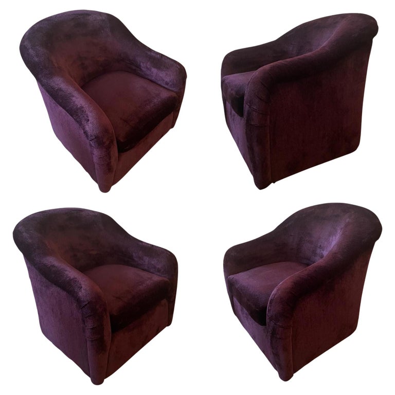 Vintage A Rudin Swivel Chairs at 1stDibs | a rudin chairs