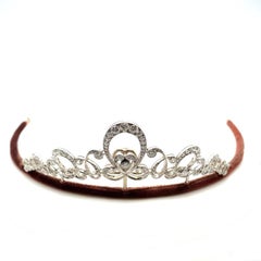 Vintage A. Tillander Diamond Platinum Tiara