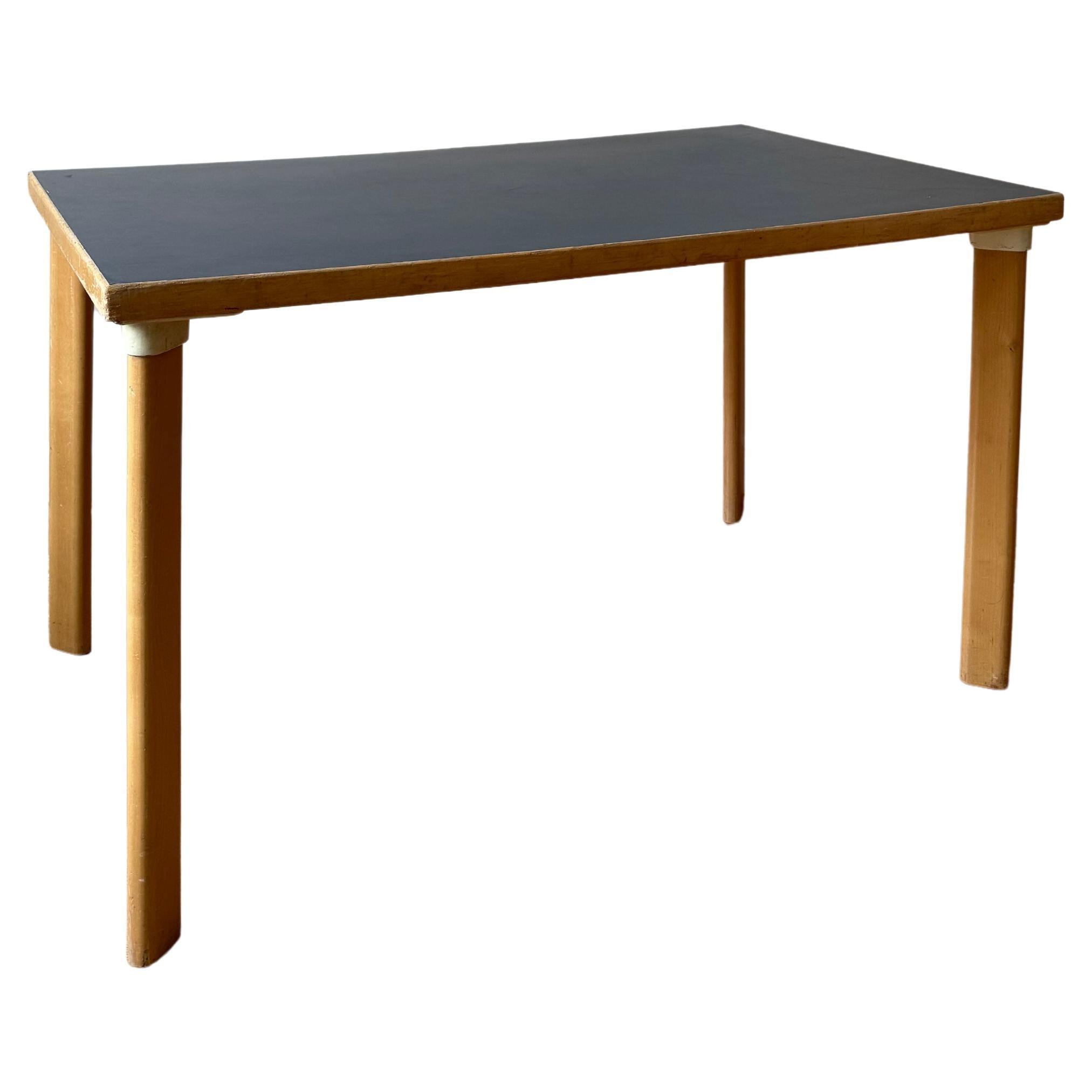 Vintage Aalto H-legged Table (Table 81B) by Alvar Aalto for Artek 