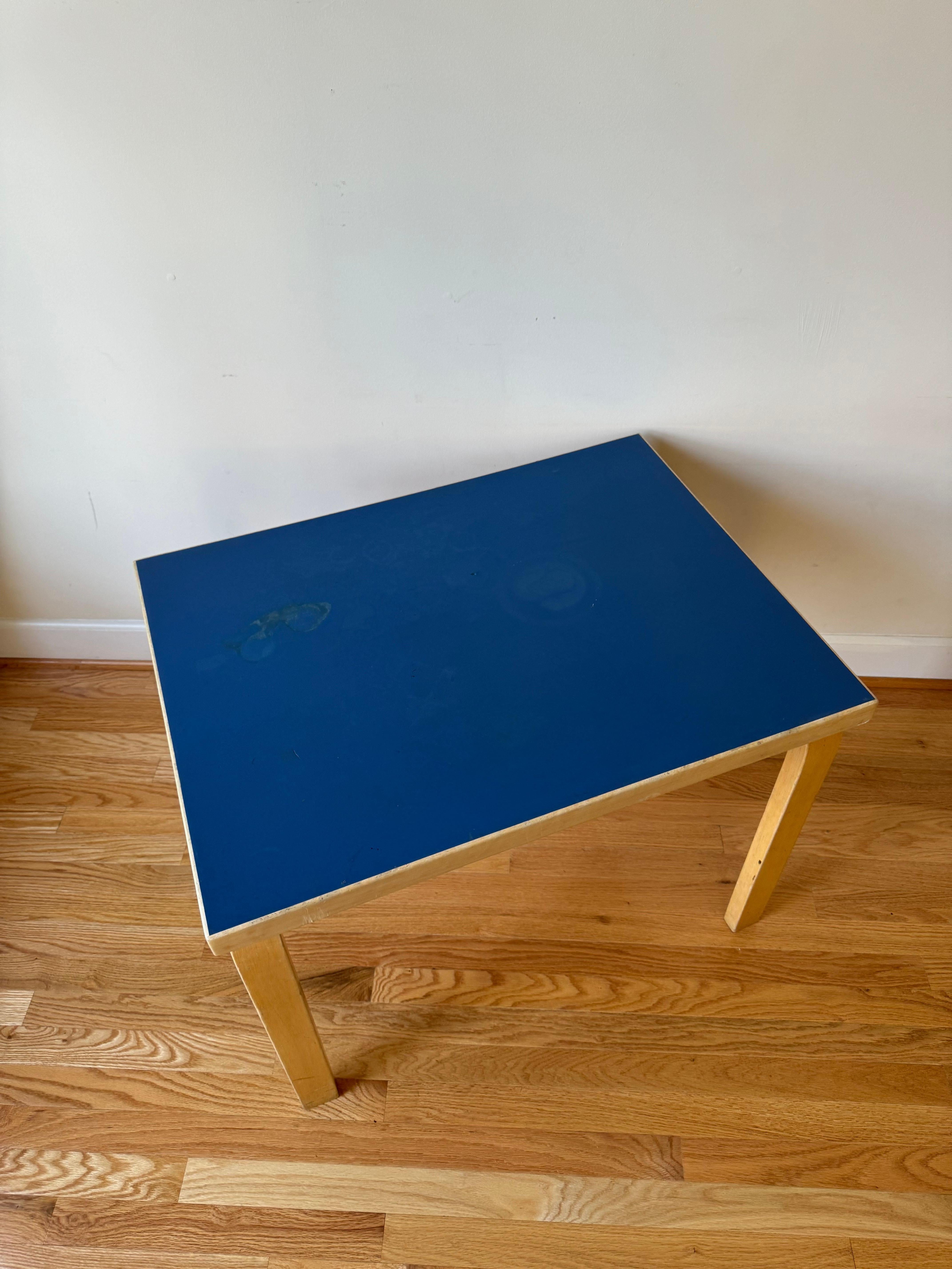Birch Vintage Aalto Table by Alvar Aalto for Artek