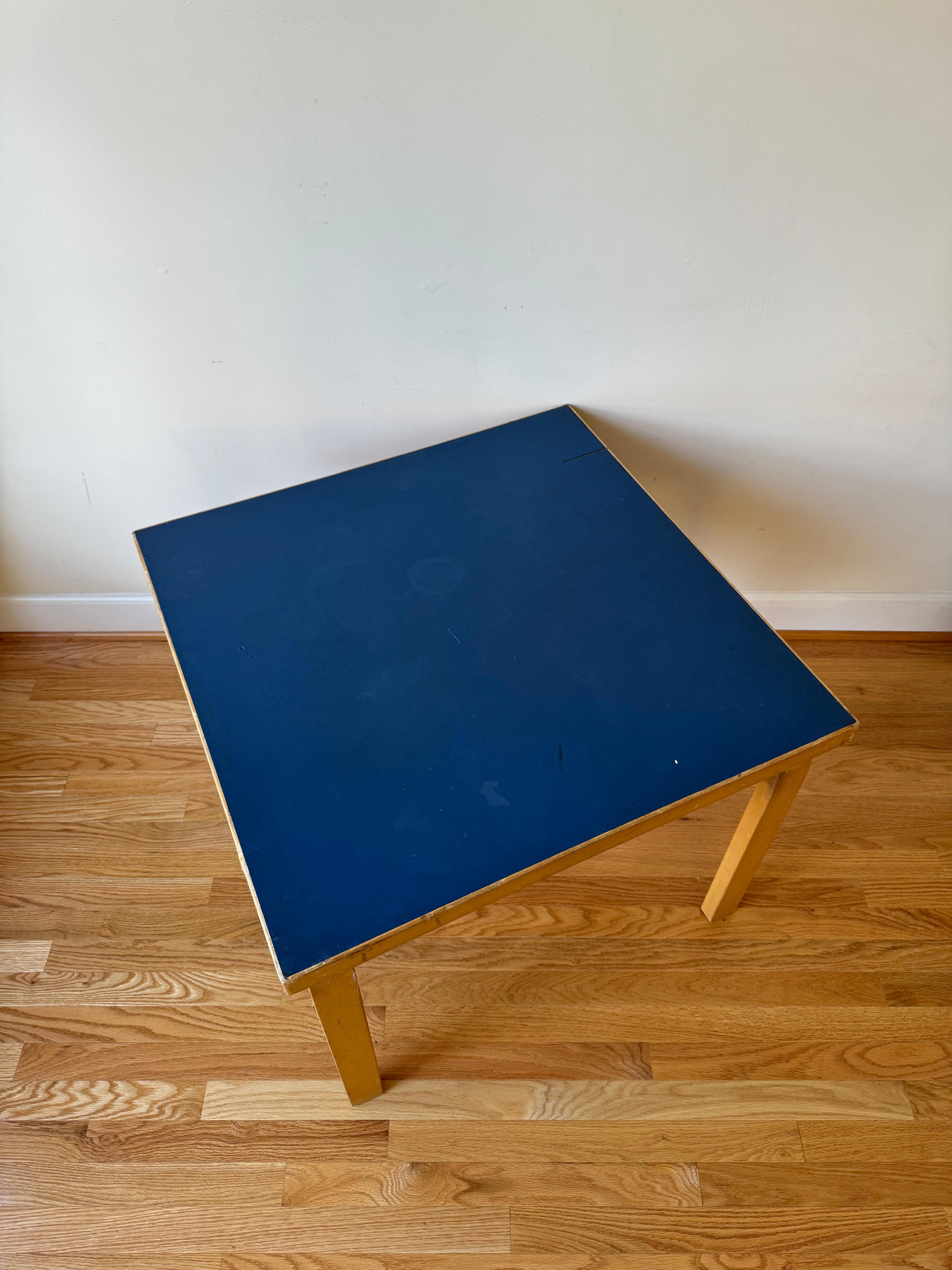 Vintage Aalto Table by Alvar Aalto for Artek In Fair Condition In Centreville, VA