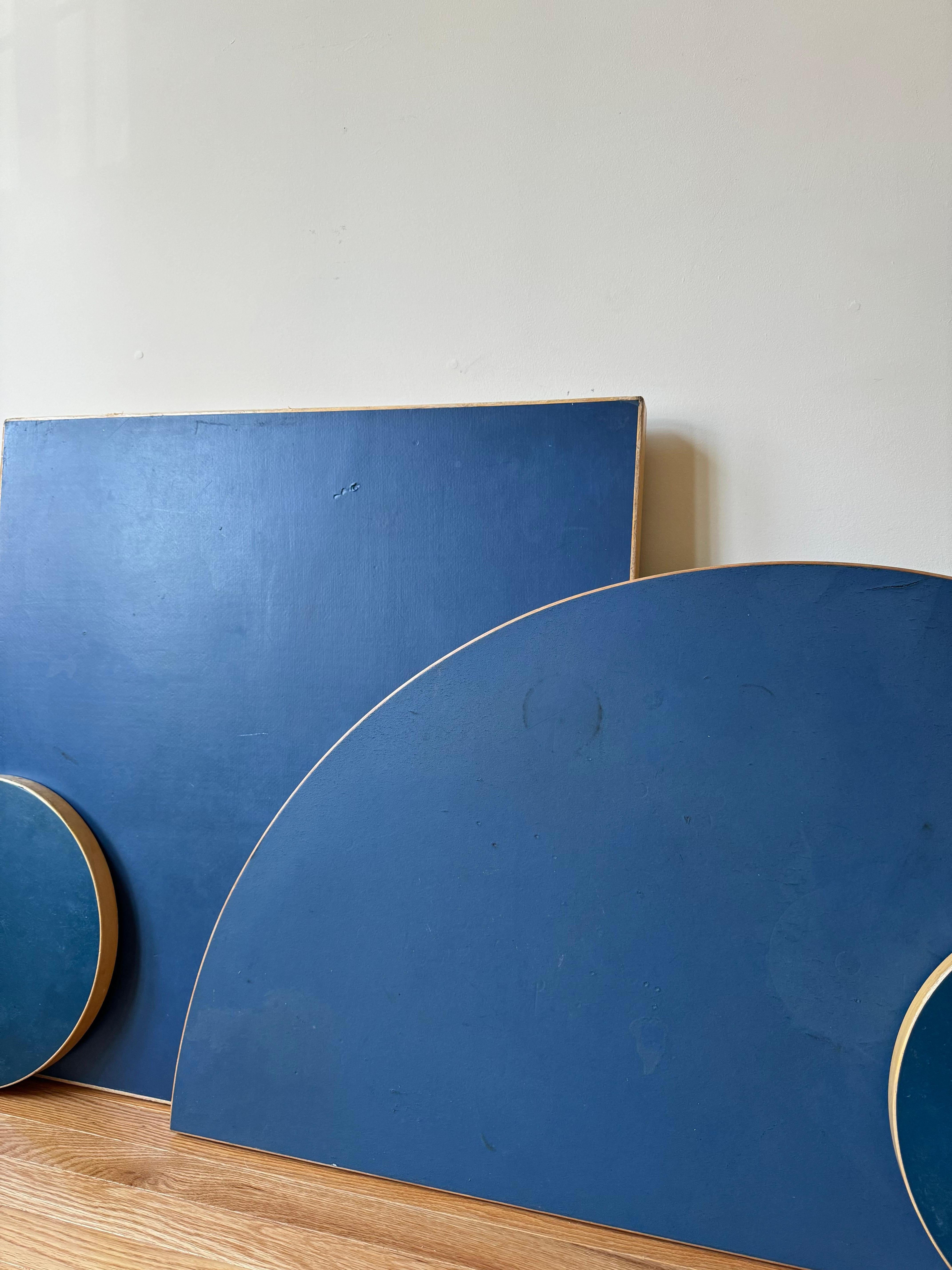 Vintage Aalto Table half-round di Alvar Aalto per Artek (altezza tavolino) in vendita 8