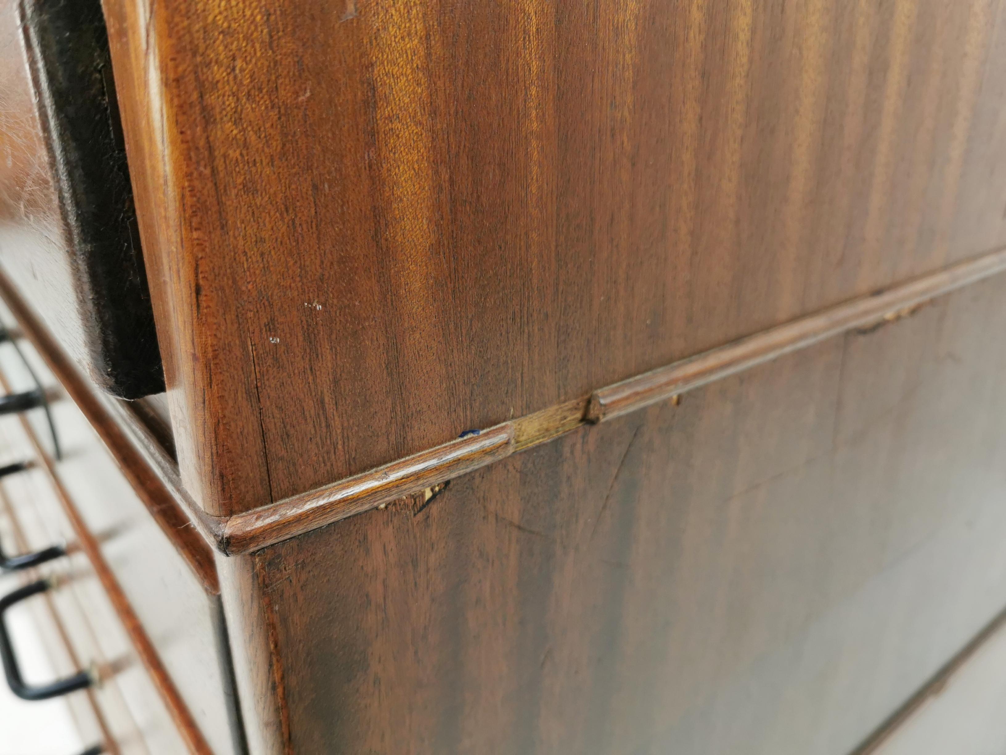 Mid-Century Modern Vintage Abbess Plan Chest of Drawers Artists Map Table For Sale