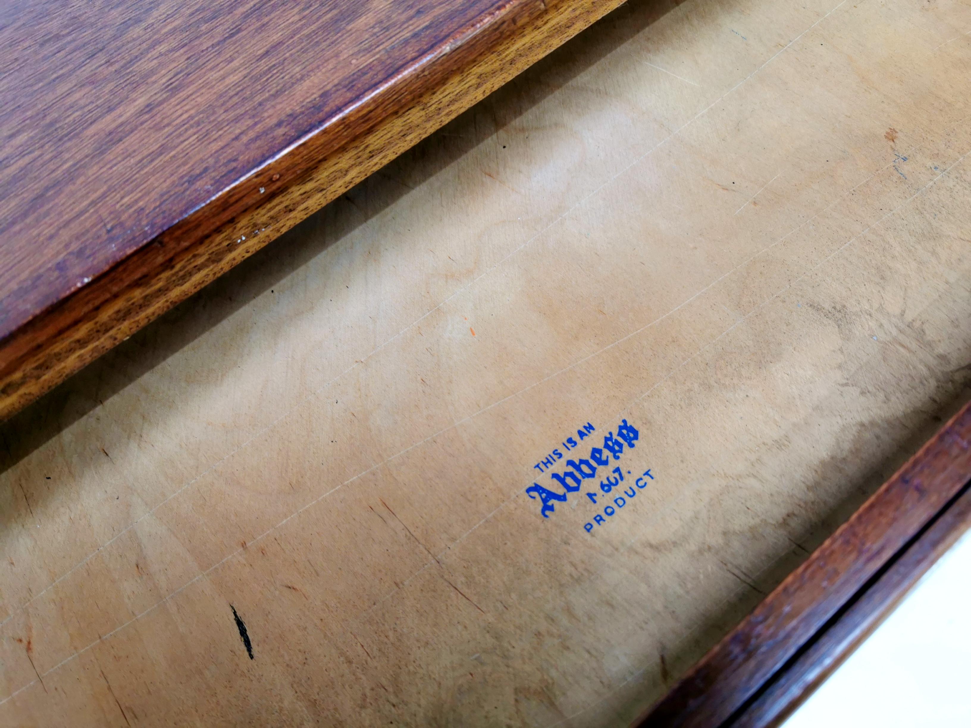 Vintage Abbess Plan Chest of Drawers Artists Map Table In Good Condition For Sale In STOKE ON TRENT, GB