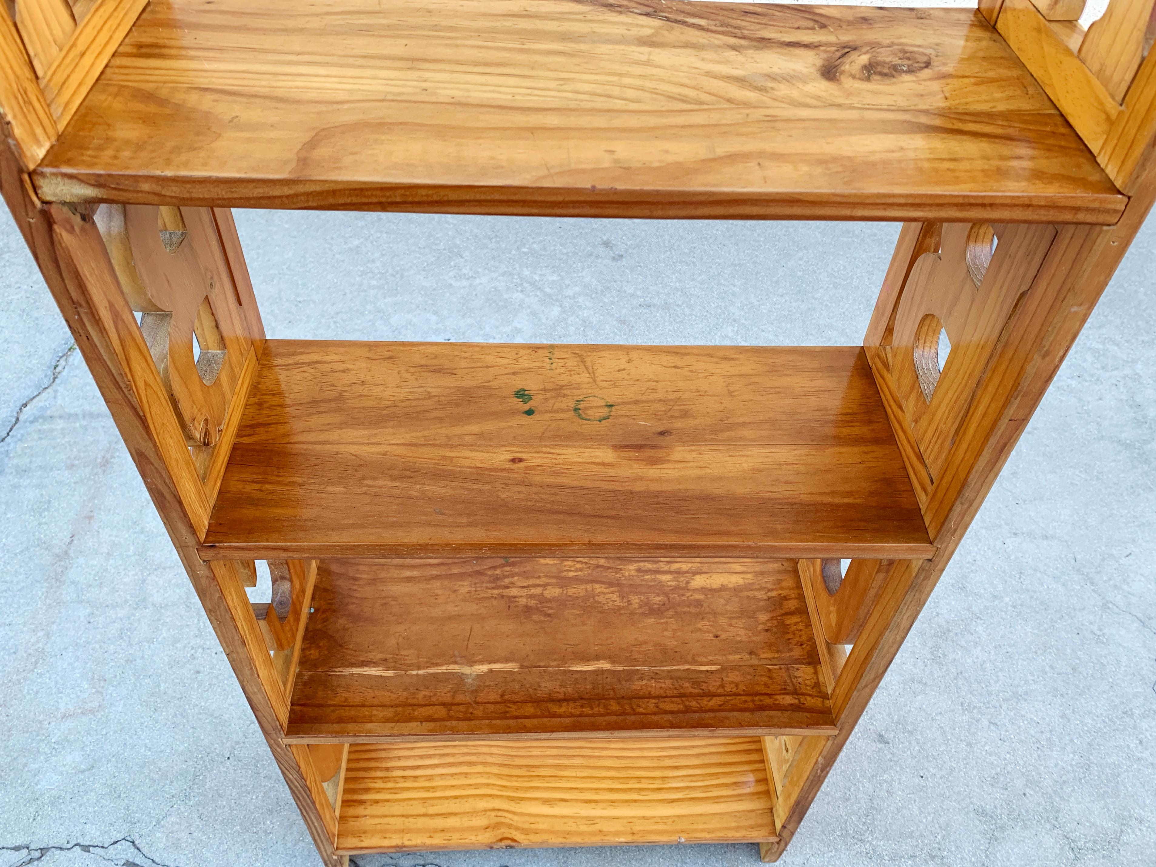 North American Vintage ABC Kid's Bookshelf