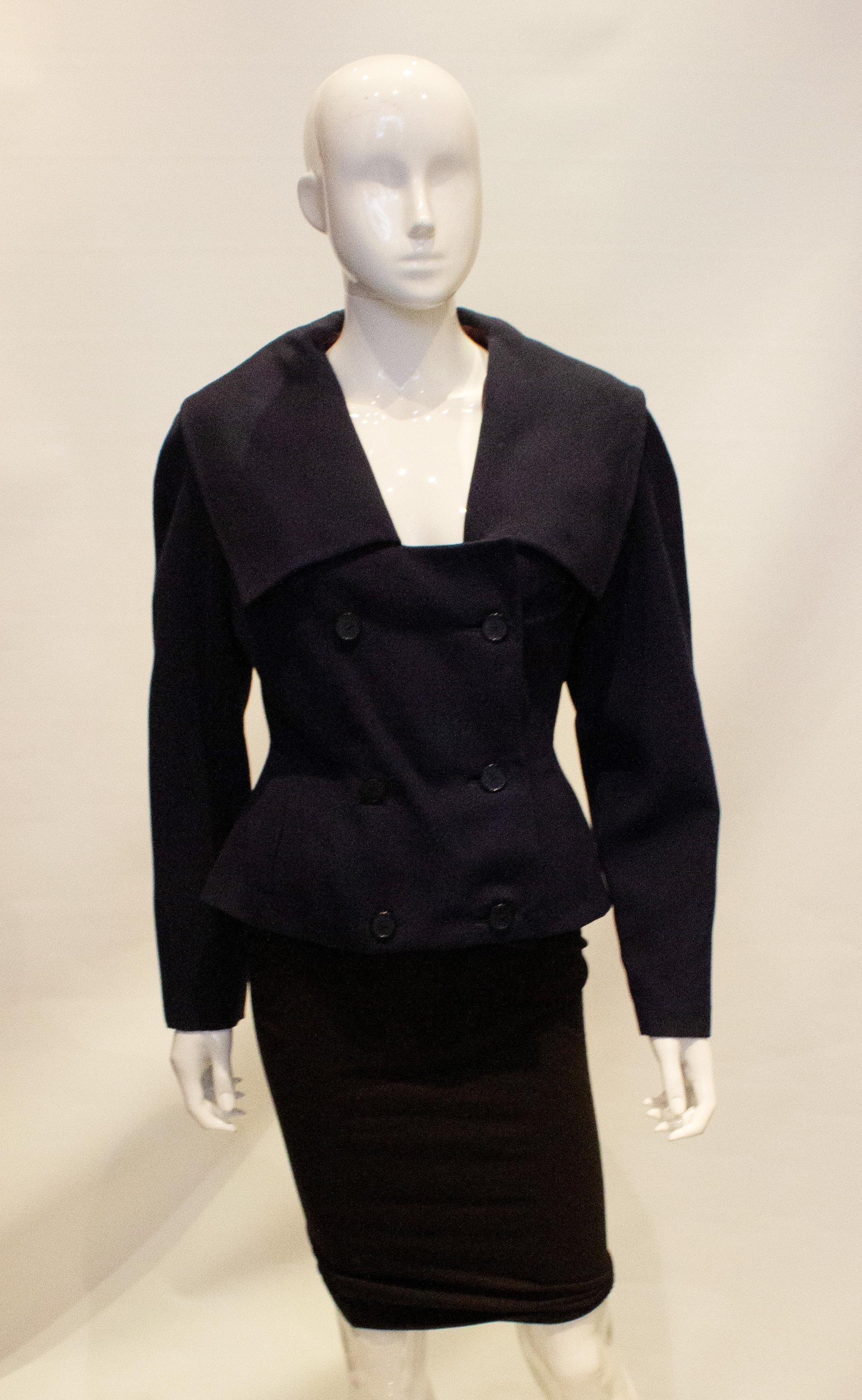 Vintage ABC Model London Blue Jacket For Sale at 1stDibs | abc jacket ...