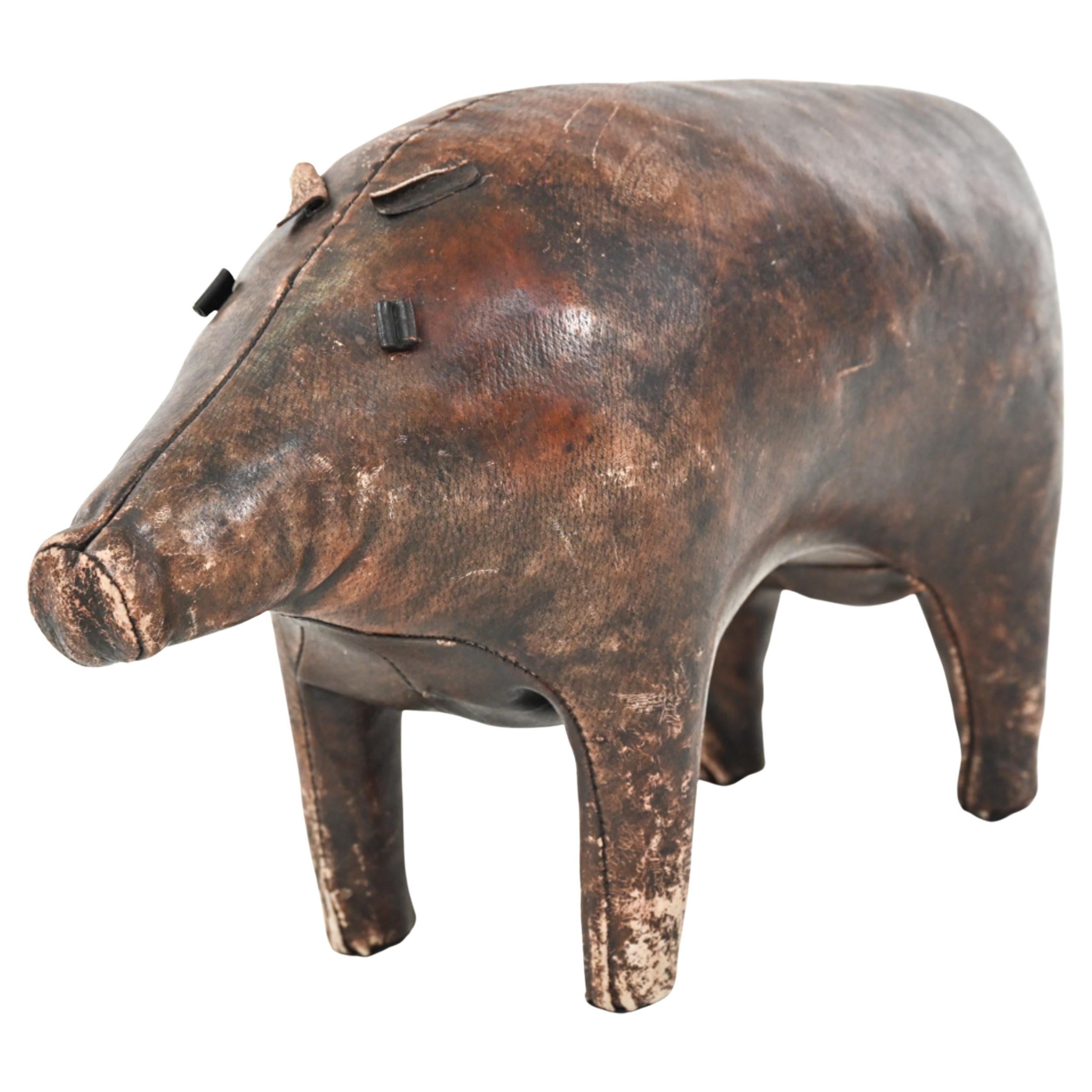 Vintage Abercrombie & Fitch Leather Pig
