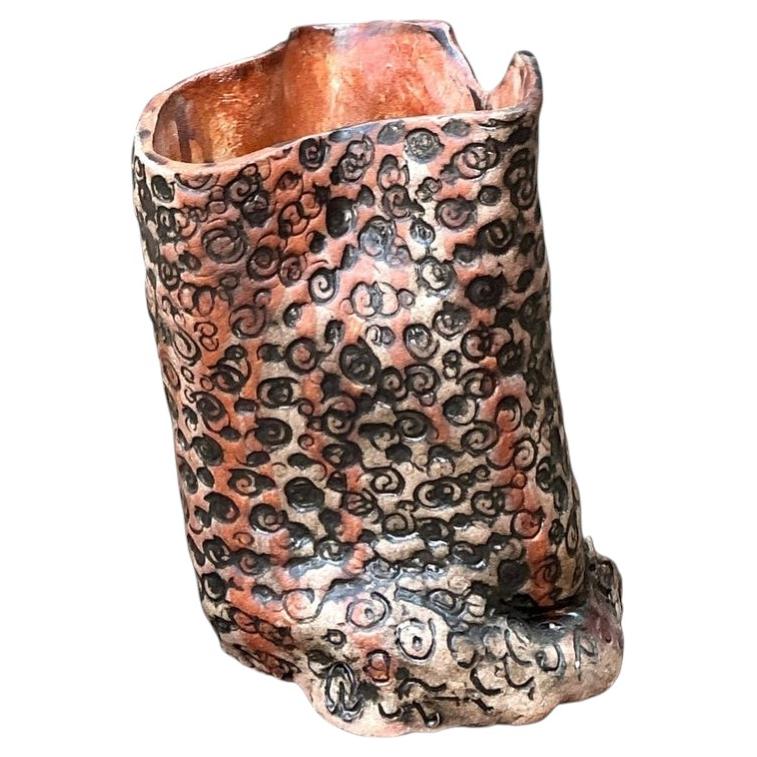 Vaso Dot Dot d'epoca dello Studio Pottery aborigeno in vendita