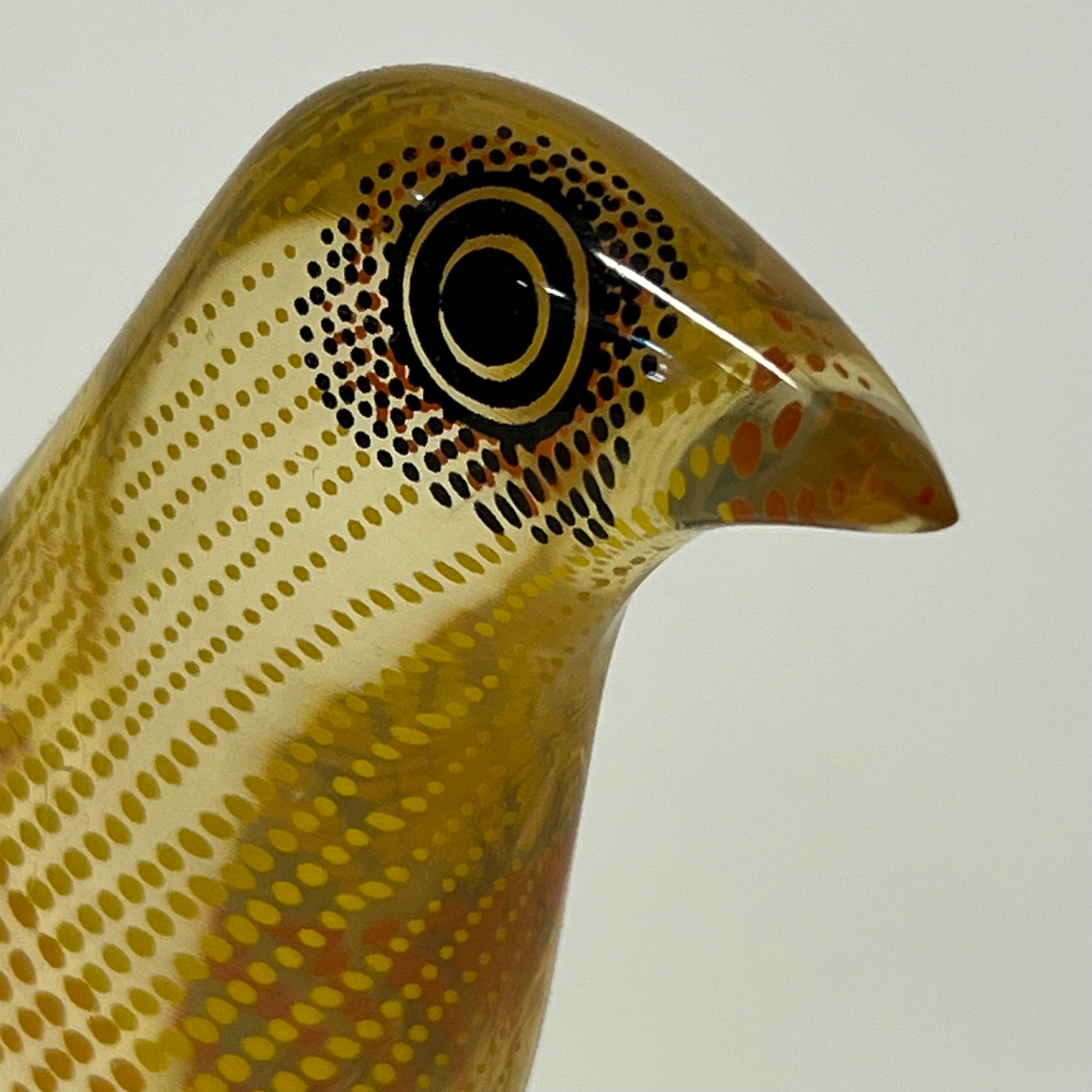 Brazilian Vintage Abraham Palatnik Lucite Bird Sculpture Brazil c1960s