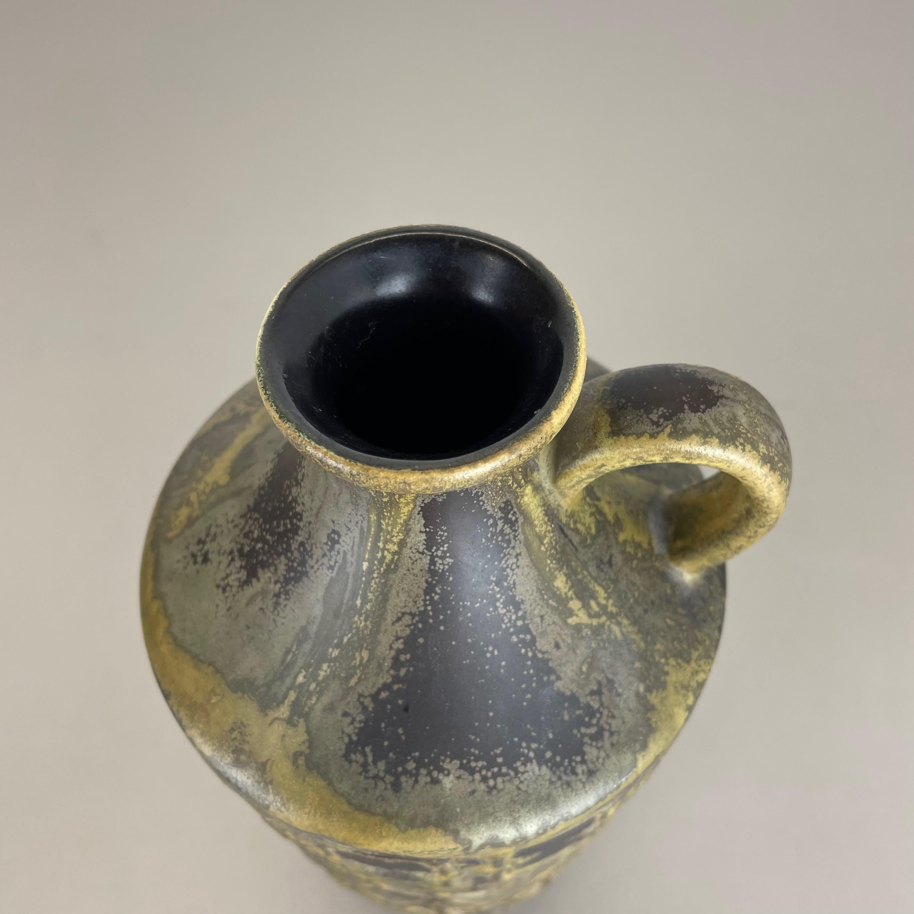 Vase en céramique abstraite vintage de Simon Peter Gerz, Allemagne, années 1960 en vente 3
