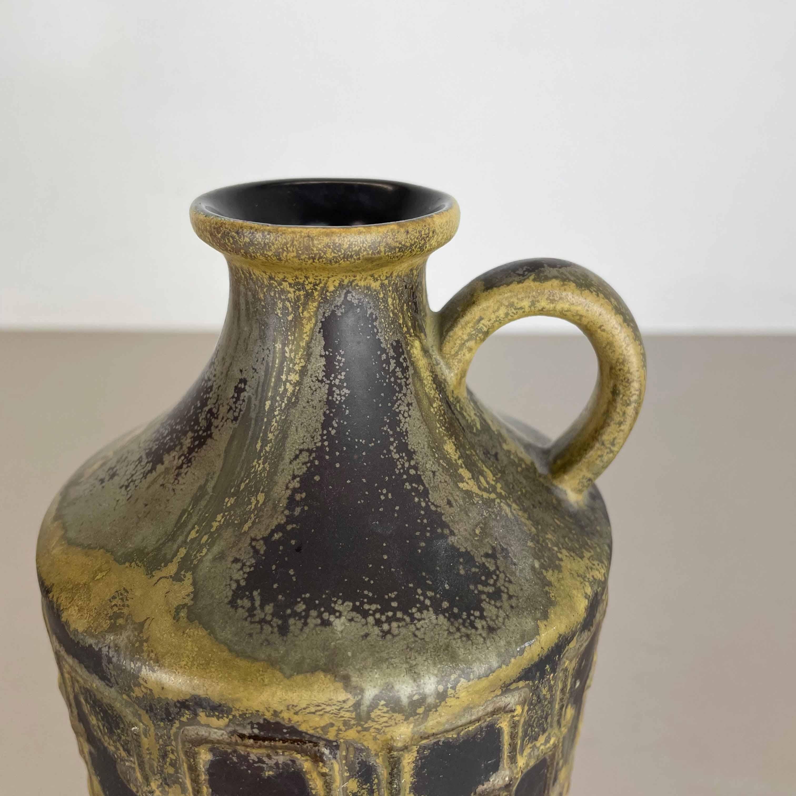 Vase en céramique abstraite vintage de Simon Peter Gerz, Allemagne, années 1960 en vente 2