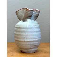 Vintage Abstract Ceramic Vase