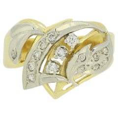 Used Abstract Diamond Ring