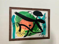 Vintage  Abstract Expressionism Painting by Peter Keil - Original Artwork