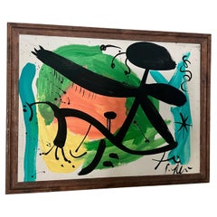 Vintage  Pittura dell'Espressionismo Astratto di Peter Keil - Opera d'arte originale