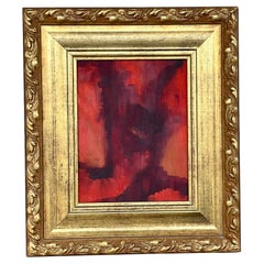 Vintage Abstract Expressionist Painting