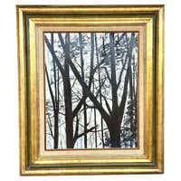 Stephen Thomas Rascoe Abstract Landscape 'Forest' For Sale at 1stDibs