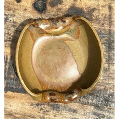 Vintage Abstract Form Ceramic Bowl