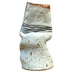 Vintage Abstract Form Ceramic Vase