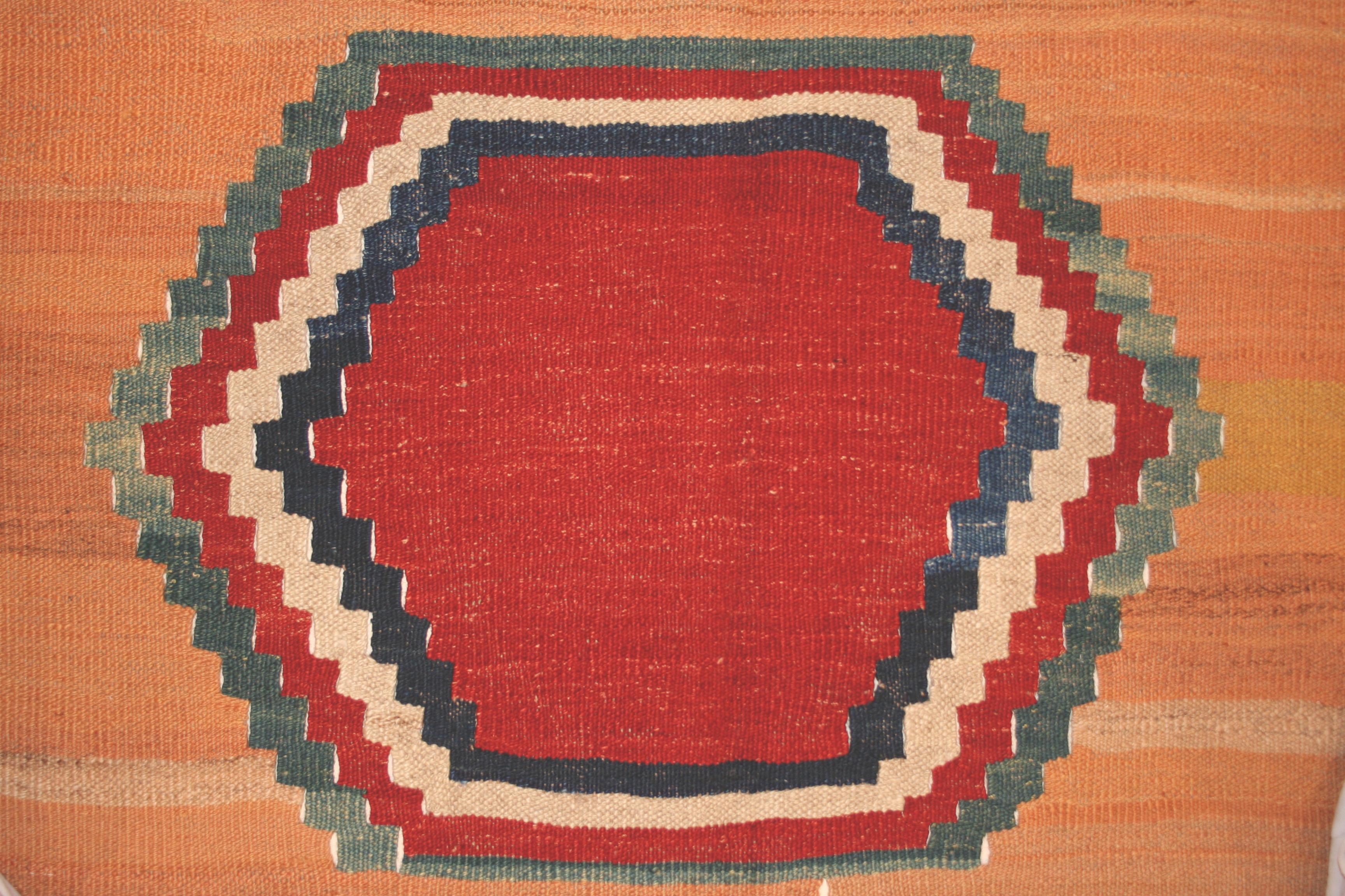 20th Century Vintage Abstract Modernist Kilim Rug For Sale