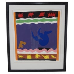 Vintage Abstract Poster by Henri Matisse, 1990s