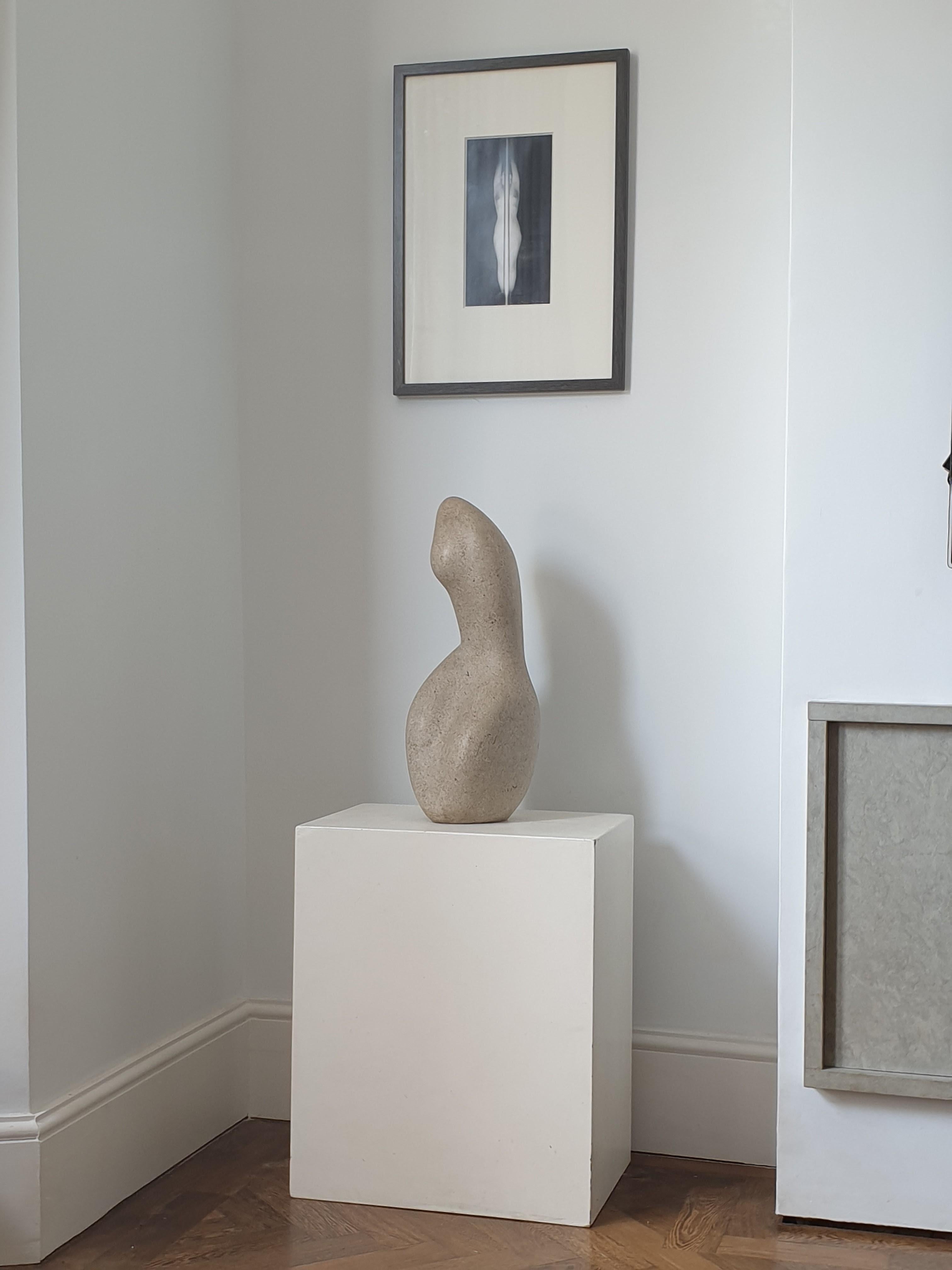 Vintage abstract stone sculpture In Good Condition For Sale In London, GB