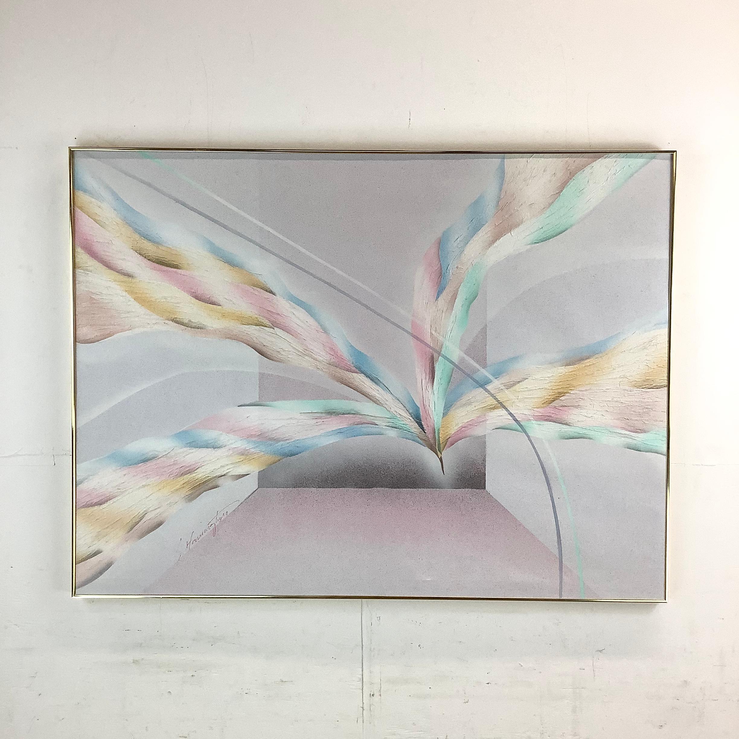 Vintage Abstrakte Wandkunst im Angebot 12